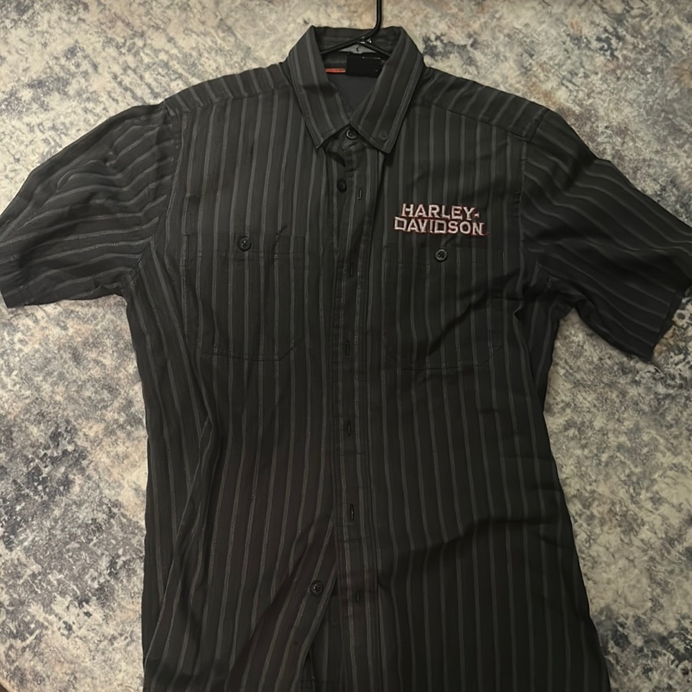 Men’s Harley-Davidson button down
